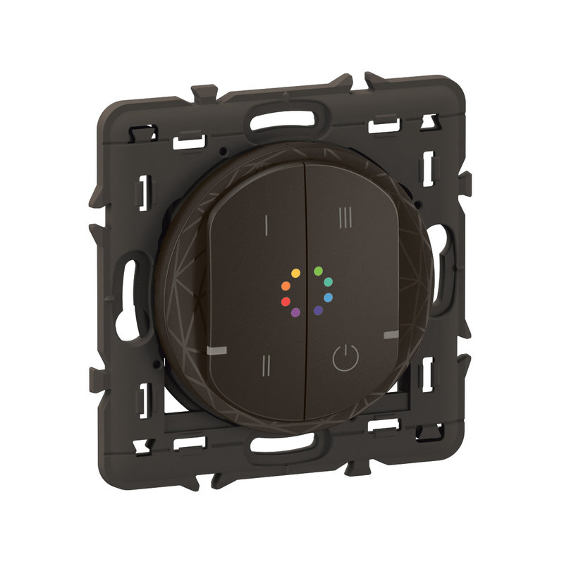 Legrand CN0419 - Commande sans fils ambiances couleurs Céliane with Netatmo - Noir
