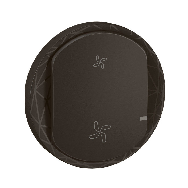 Legrand CN1411 - Enjoliveur commande VMC sans fils Céliane with Netatmo - Noir