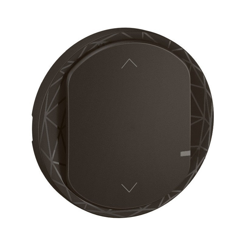 Legrand CN1431 - Enjoliveur interrupteur/commande volet roulants Céliane with Netatmo - Noir