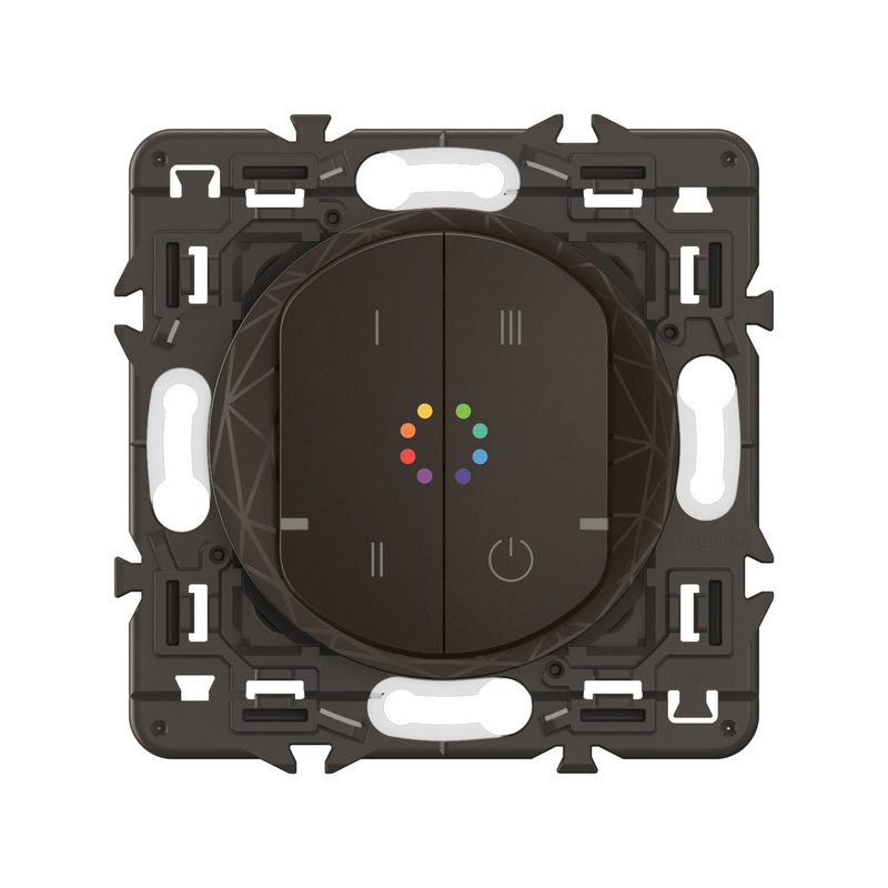 Legrand CN2419 - Commande filaire ambiances couleurs Céliane with Netatmo - Noir
