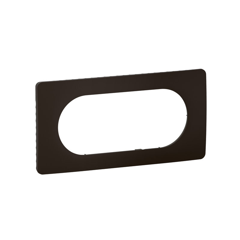 Legrand CP0108 - Plaque de finition Céliane 4 à 5 modules - Noir Mat