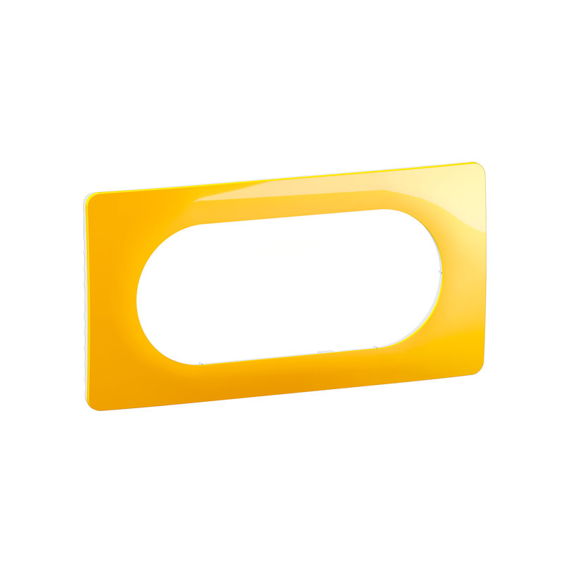 Legrand CP0408 - Plaque de finition Céliane 4 à 5 modules - Jaune Safran