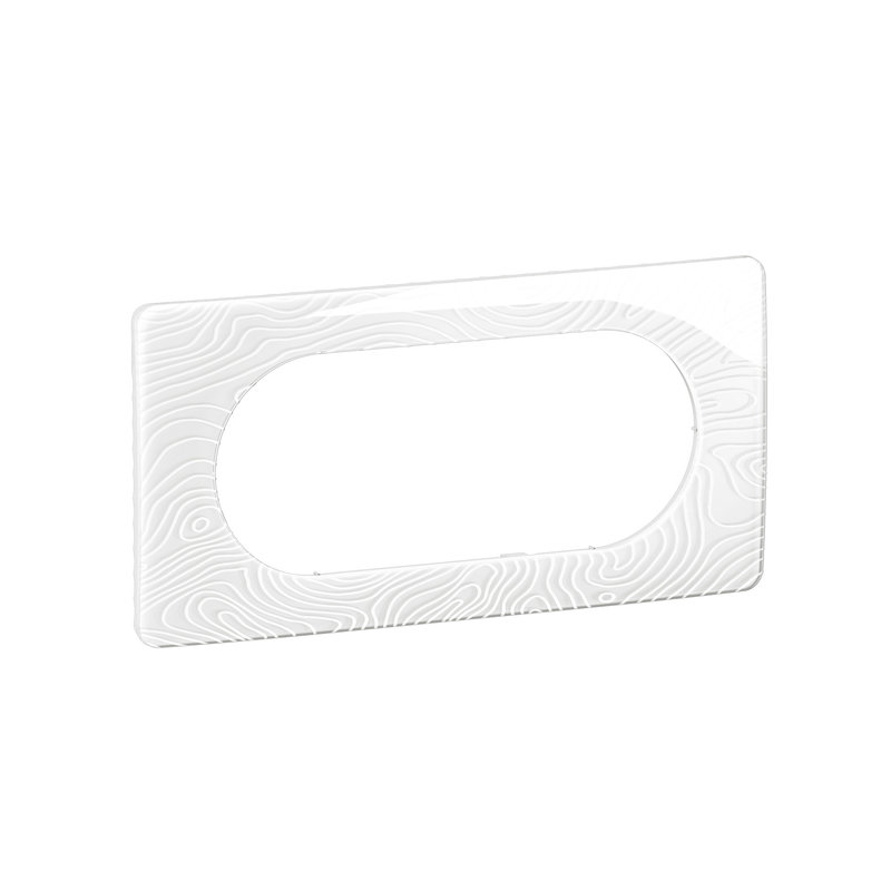 Legrand CP0608 - Plaque de finition Céliane 4 à 5 modules - Blanc Relief