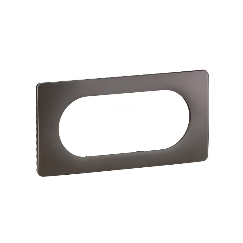 Legrand CP1008 - Plaque de finition Céliane 4 à 5 modules - Gris Cendré