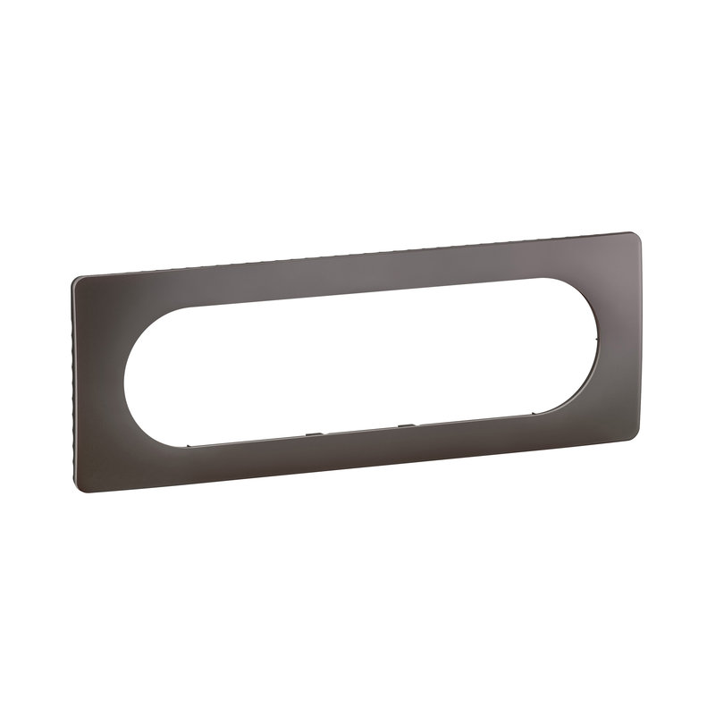 Legrand CP1011 - Plaque de finition Céliane 6 à 8 modules - Gris Cendré