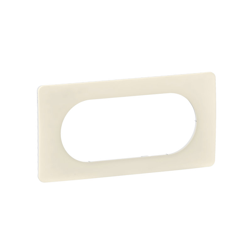 Legrand CP1108 - Plaque de finition Céliane 4 à 5 modules - Blanc Amande