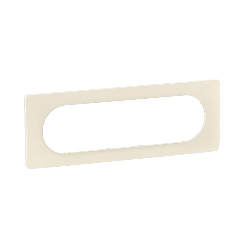 Legrand CP1111 - Plaque de finition Céliane 6 à 8 modules - Blanc Amande