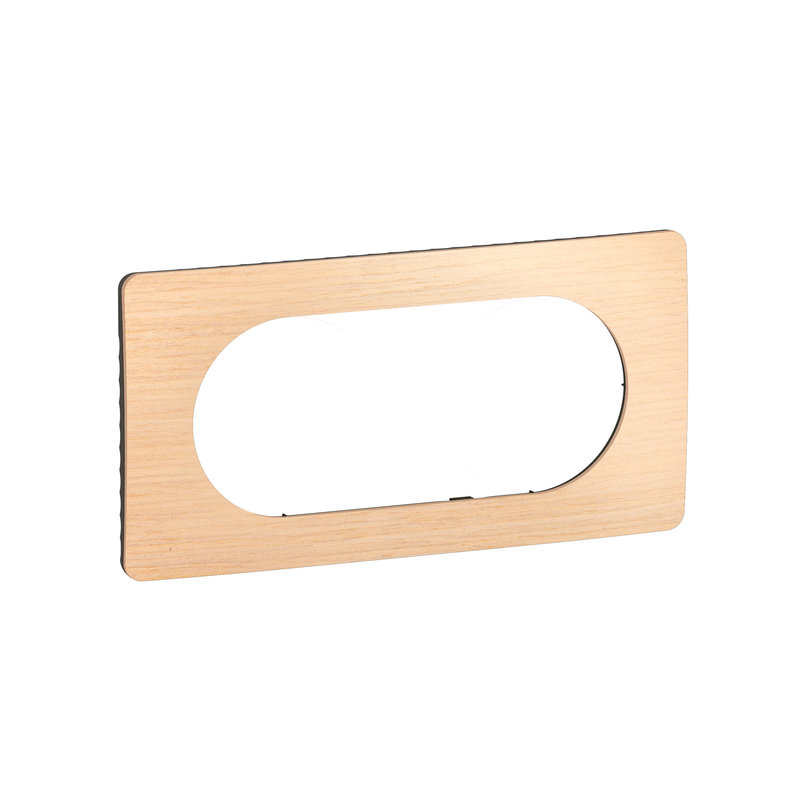 Legrand CP1408 - Plaque de finition Céliane 4 à 5 modules - Hêtre