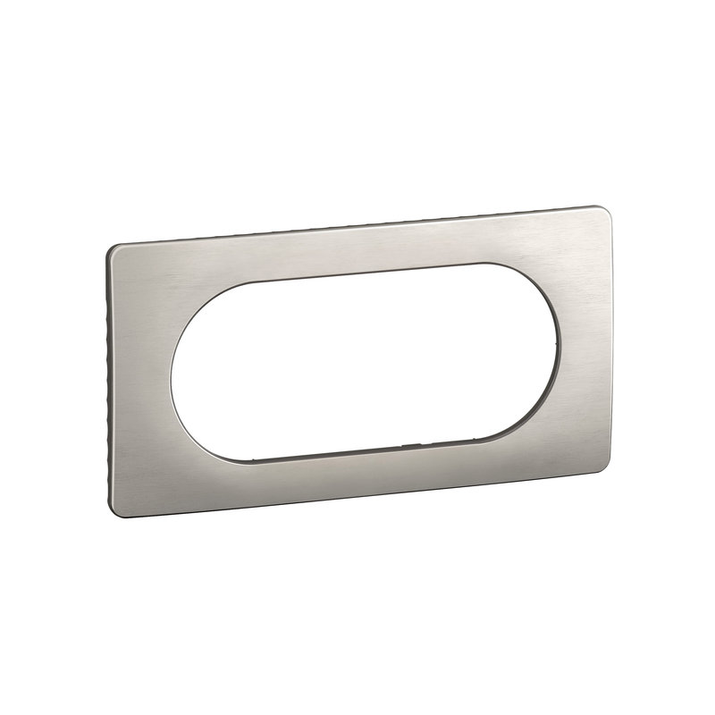 Legrand CP1708 - Plaque de finition Céliane 4 à 5 modules - Alu Satiné