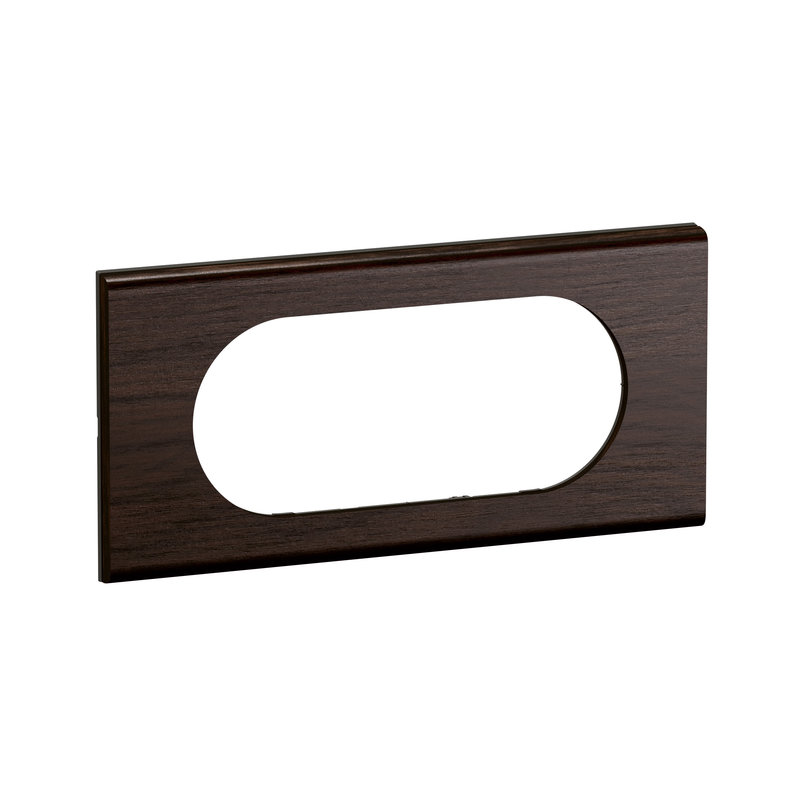 Legrand CP2508 - Plaque de finition Céliane 4 à 5 modules - Frêne Wengué