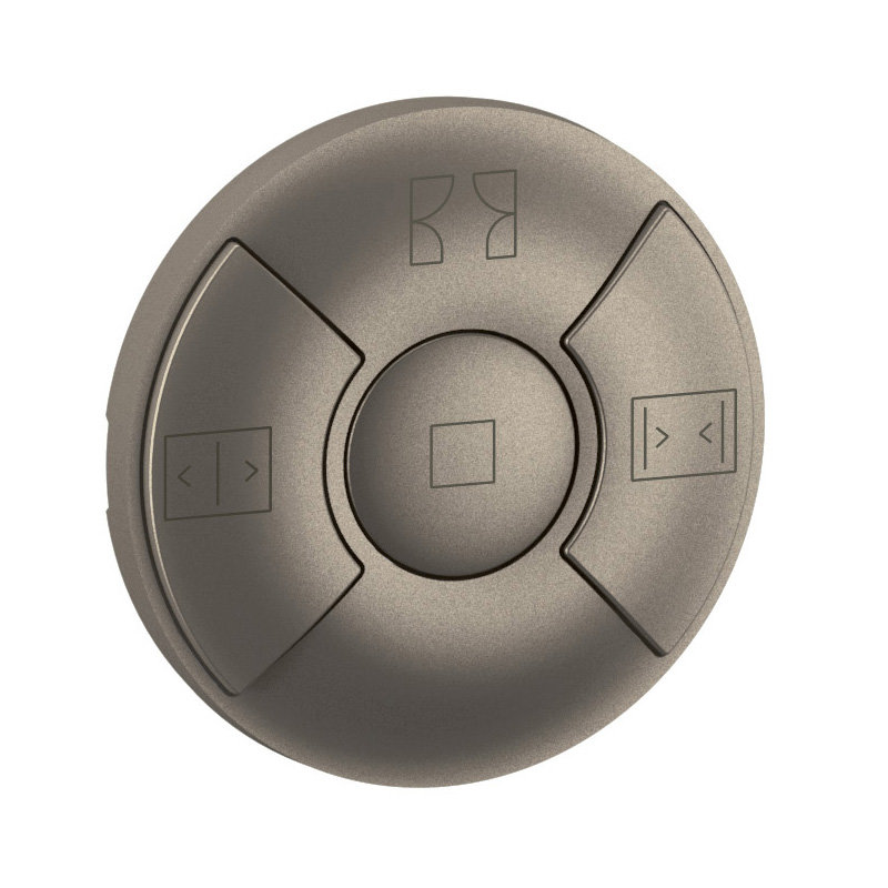 Legrand CT0026 - Enjoliveur commande stores pour hôtel Céliane - Titanium