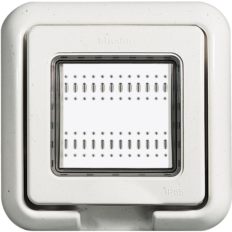 [BTI-24602N] Bticino 24602N - Couvercle protégé Livinglight Idrobox IP55 - Blanc