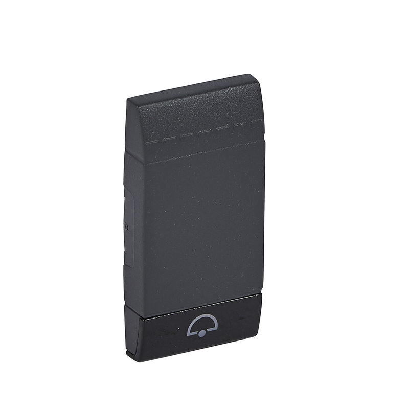[BTI-L4915DN] Bticino L4915DN - Manette Livinglight symbole sonnette 1 module - anthracite