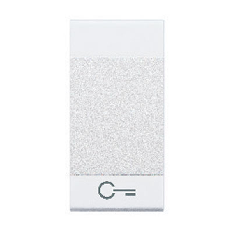 [BTI-N4915FN] Bticino N4915FN - Manette Livinglight symbole clé 1 module - blanc