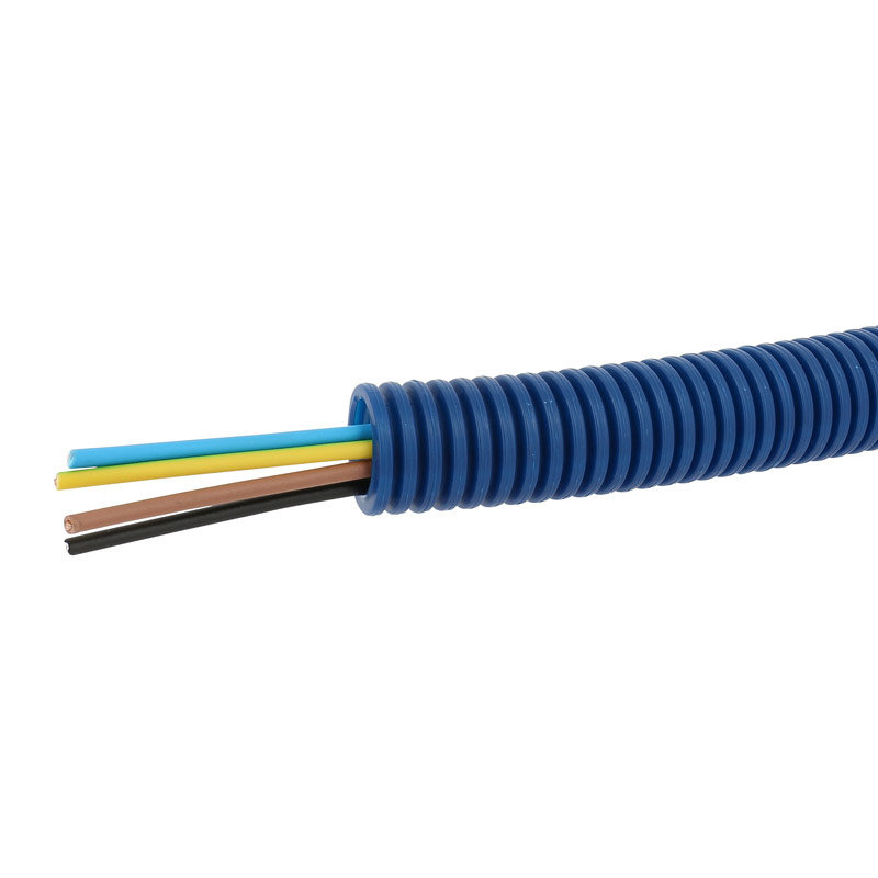 Legrand 09019 - Conduit ICTA Chronofil® Ø20mm 4 conducteurs 1,5mm² bleu/marron/noir/vert-jaune