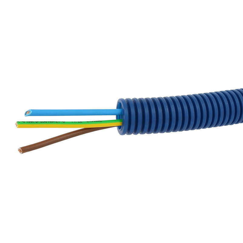 Legrand 09035 - Conduit ICTA Chronofil® Ø20mm courant fort 3 cond 2,5mm² bleu/marron/vert-jaune