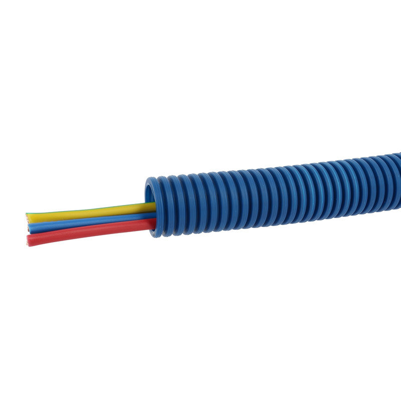 Legrand 09046 - Conduit ICTA Chronofil® Ø25mm 3x 6mm² bleu, rouge et vert et jaune - RAL5010