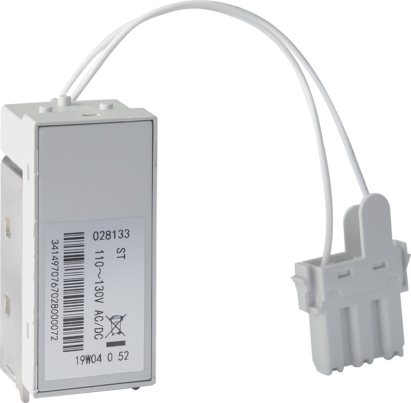 Legrand 028133 - Déclencheur à émission de tension DMX 110V à 130V~ ou 130 V=