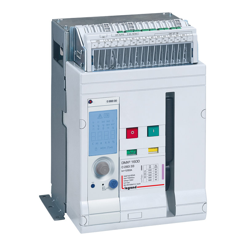 Legrand 028333 - Disjoncteur ouvert fixe DMX³1600 50kA 3P 1250A