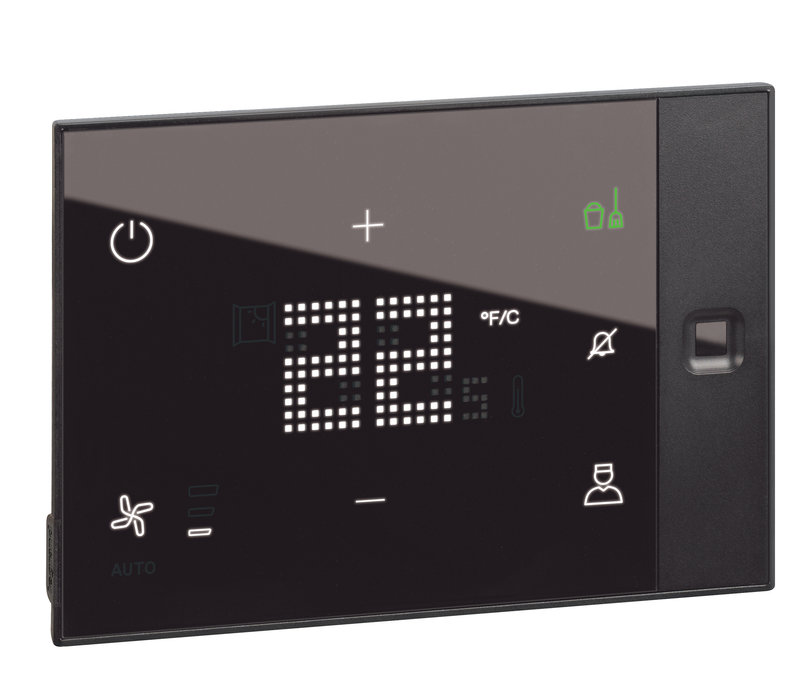 Legrand 048983 - Thermostat tactile Ux One 24V chauffage et clim hôtel saillie personnalisable