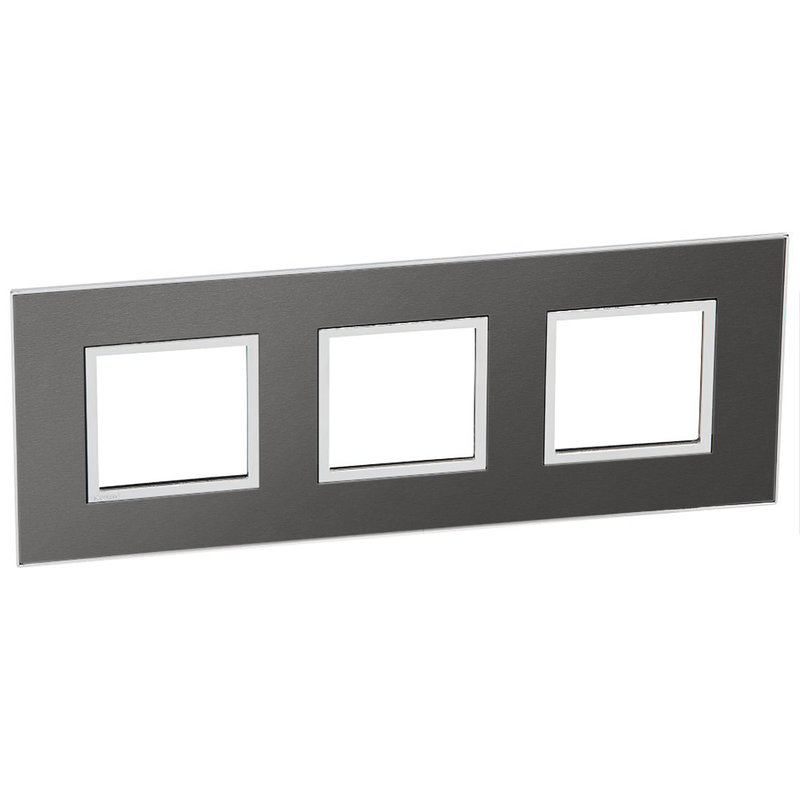 Legrand 571559 - PLAQUE DE FINITION ARTEOR 3X2 MODULES ARTEOR CARRE NOIR