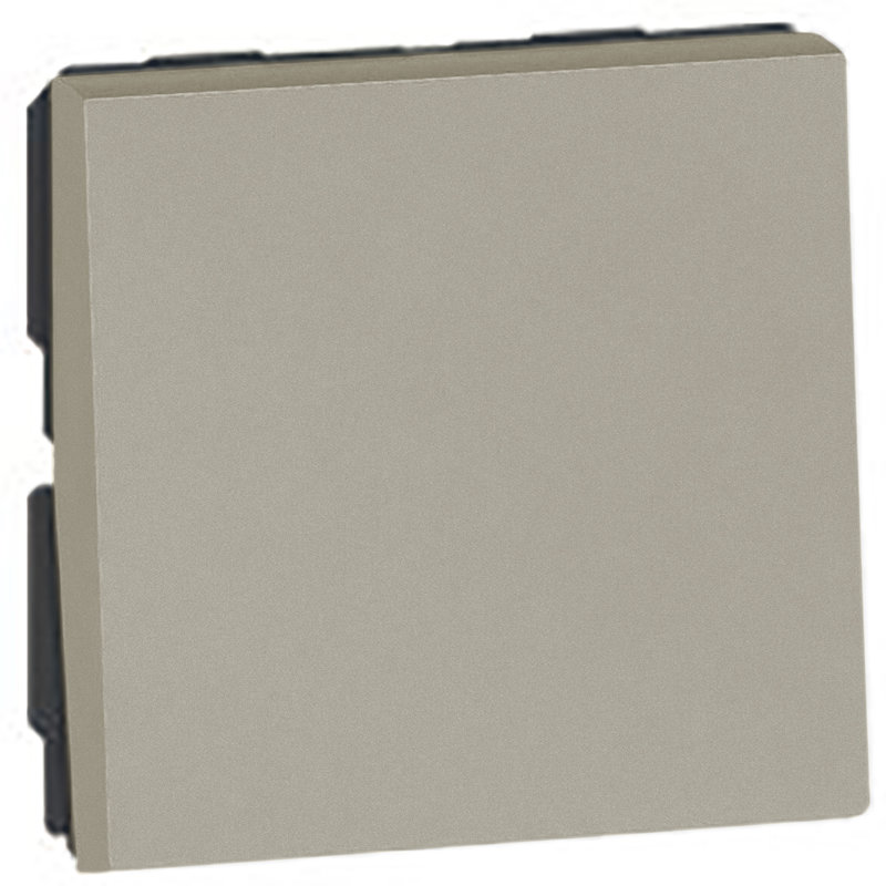 Legrand 573035 - BOUTON POUSSOIR 6A 250V ARTEOR CARRE CHAMPAGNE