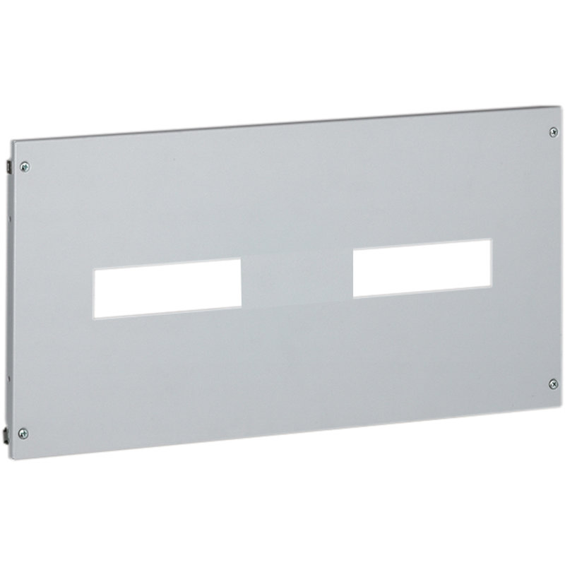 Legrand 020906 - Plastron métal XL³800/4000 - à vis - pour 2 DPX-IS250 - H 300 - 24 mod