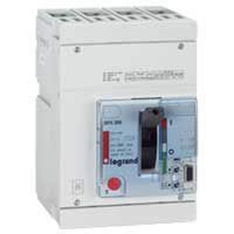 Legrand 025467 - Disjoncteur DPX250 électronique S2 pouvoir de coupure 100kA 4P 160A