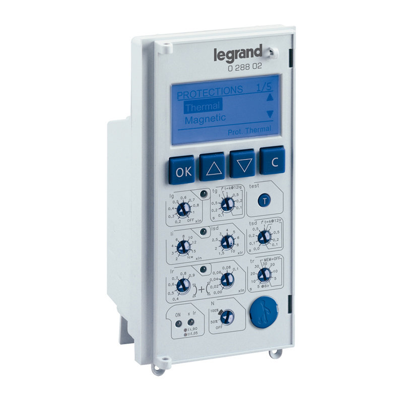 Legrand 028802 - Unité de protection électronique DMX³6300/DMX³4000/DMX³2500 - écran LCD LSIg