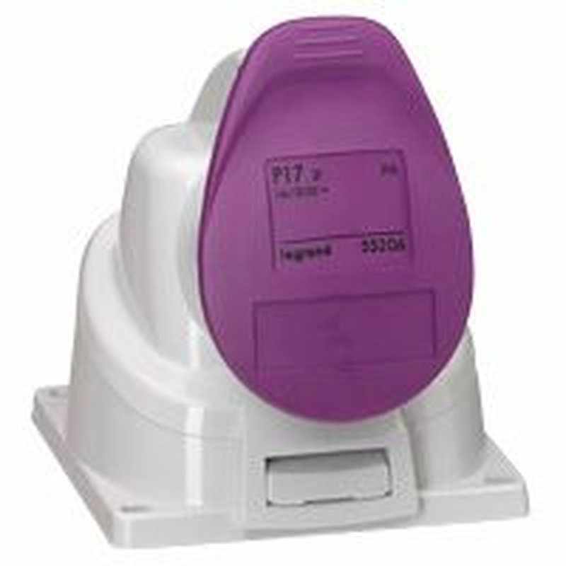 Legrand 055256 - Prise saillie fixe P17 IP44 32A - 20V~ à 25V~ - 2P