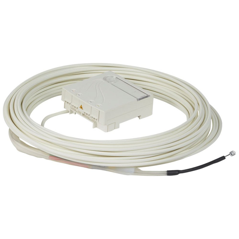 Legrand 413068 - DTIO boîtier pré-câblé/préconnectorisé - 4 travers. SC/APC + 25 m câble - 4Fo
