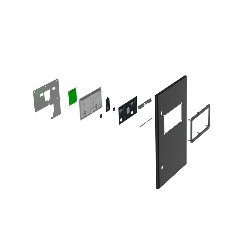 Legrand 980957 - Sous-ensemble kit écran borne Green'Up pour recharge 1 véhicule électrique