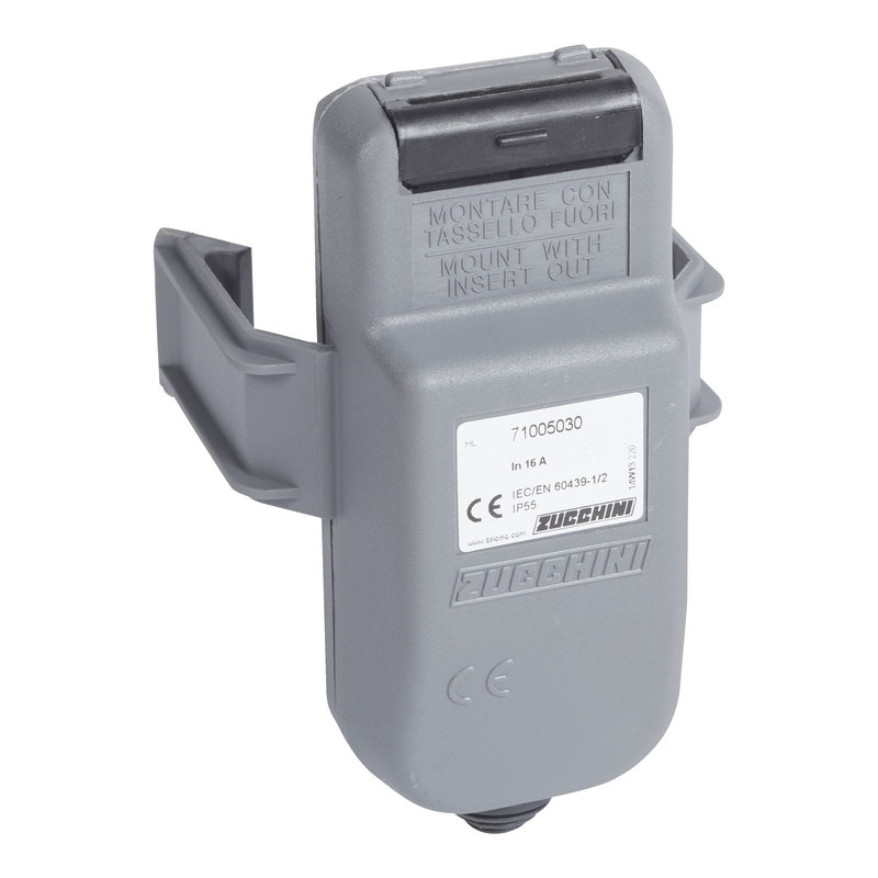 [ZUC-ZU71005030] Zucchini ZU71005030 - Connecteur canalisation électrique HL404 16A selection de phase + cartouche 6,3A
