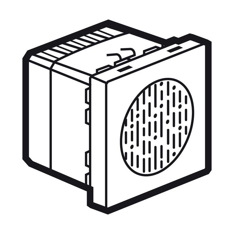 Legrand 572246 - BELL WITH ELECTRONIC RING 230V SQUA RE MAGNESIUM