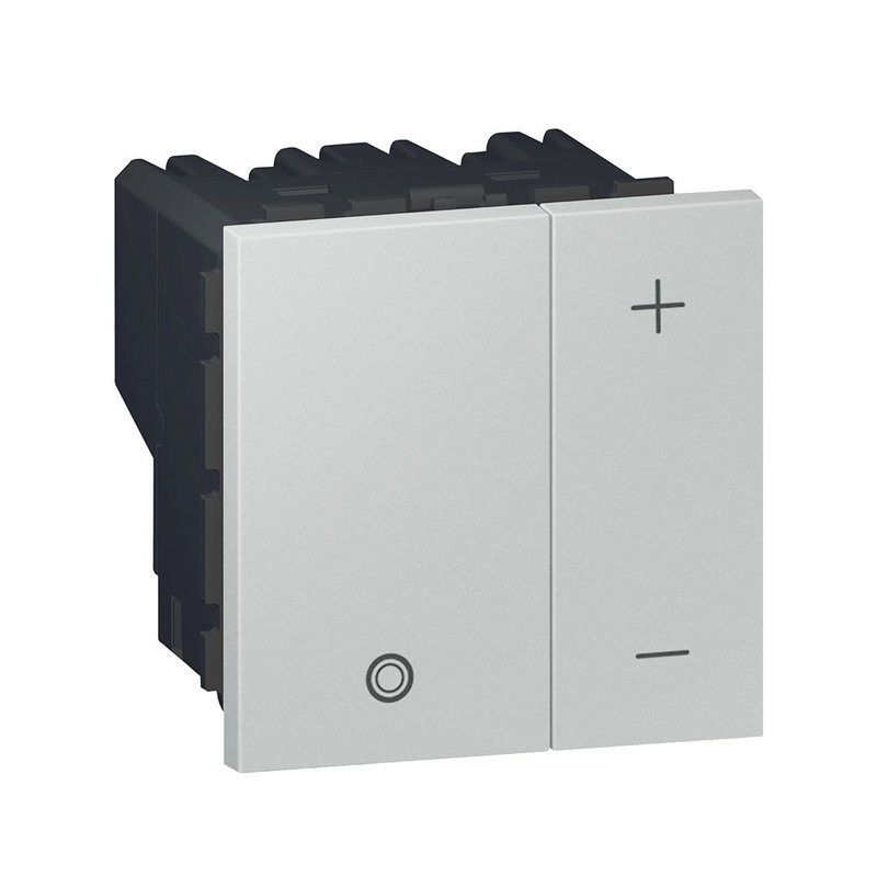 Legrand 572938 - VARIATEUR 2 MODULES 0-10V CARRE ARTEOR SOFT ALU