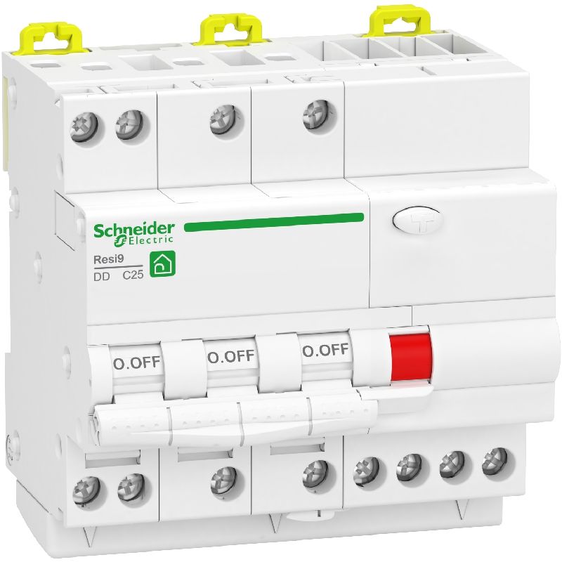 Resi9 - disjoncteur différentiel - 3P+N - 20A - 30 R9PDCS20