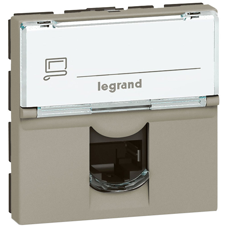 Legrand 572932 - ADAPTOR FOR KEYSTONE - 1 CONNECTOR CHAMPAGNE