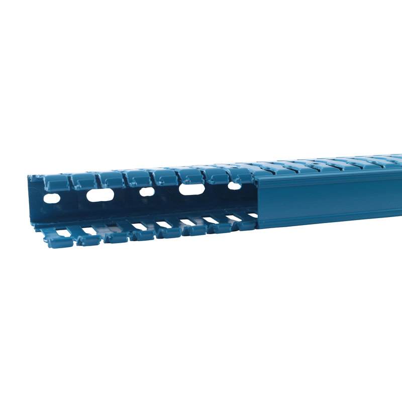 [LEG-636252] Legrand 636252 - Goulotte sans halogène 25x60mm - PC/ABS bleu - longueur 2m