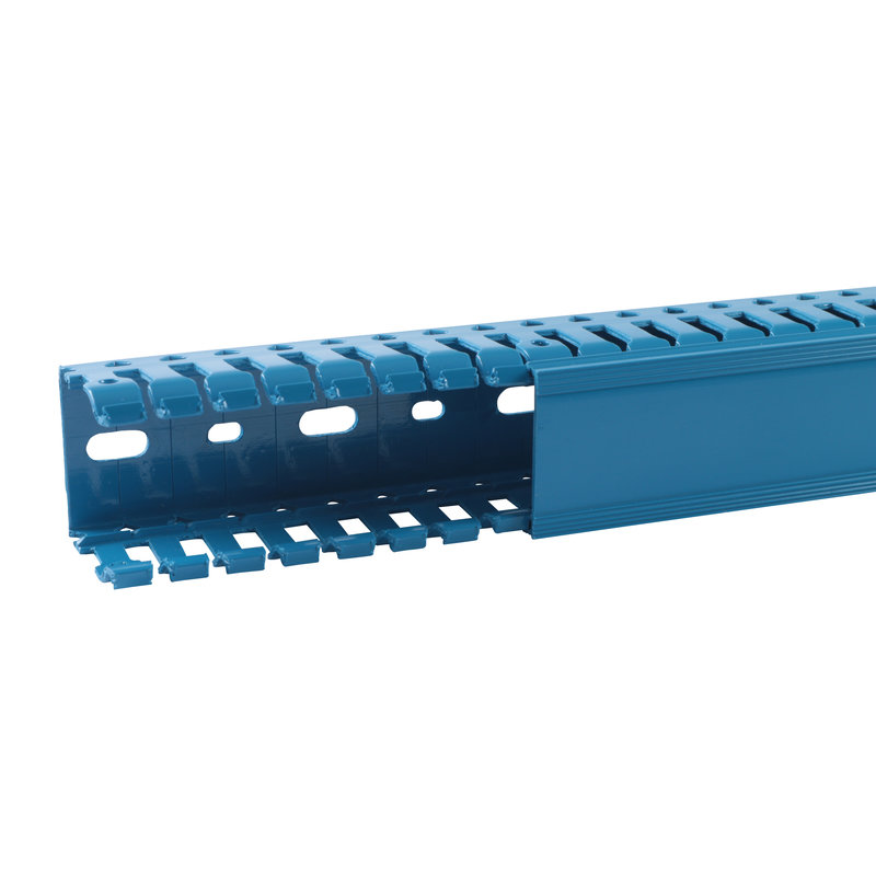 [LEG-636256] Legrand 636256 - Goulotte sans halogène 40x40mm - PC/ABS bleu - longueur 2m