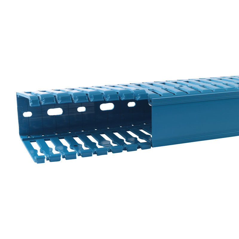 Legrand 636258 - Goulotte sans halogène 40x80mm - PC/ABS bleu