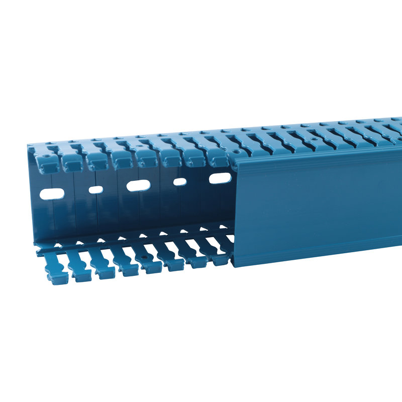 [LEG-636262] Legrand 636262 - Goulotte sans halogène 60x60mm - PC/ABS bleu - longueur 2m