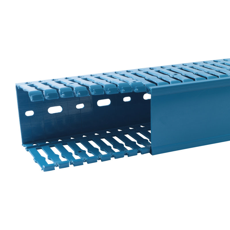 Legrand 636263 - Goulotte sans halogène 60x80mm - PC/ABS bleu