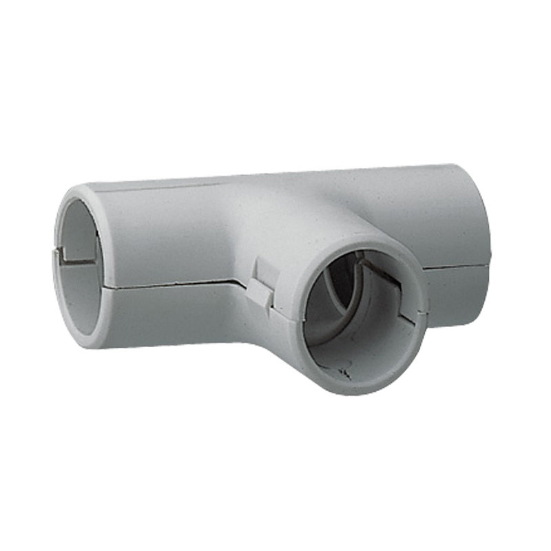 Legrand 651618 - Té IP40 Ø16mm - finition gris RAL7035 - ignifugé