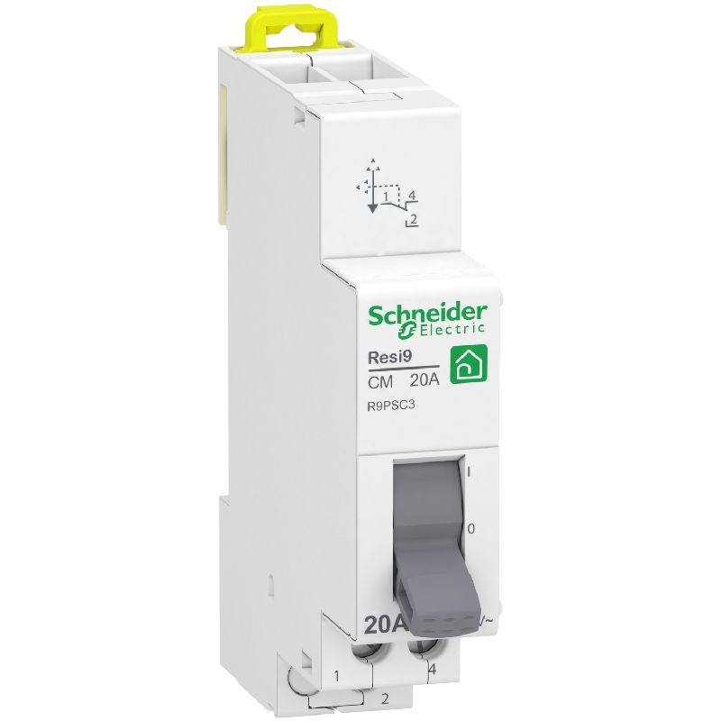 Resi9 - commutateur 3 positions - 1OF - 20A - 250V R9PSC3