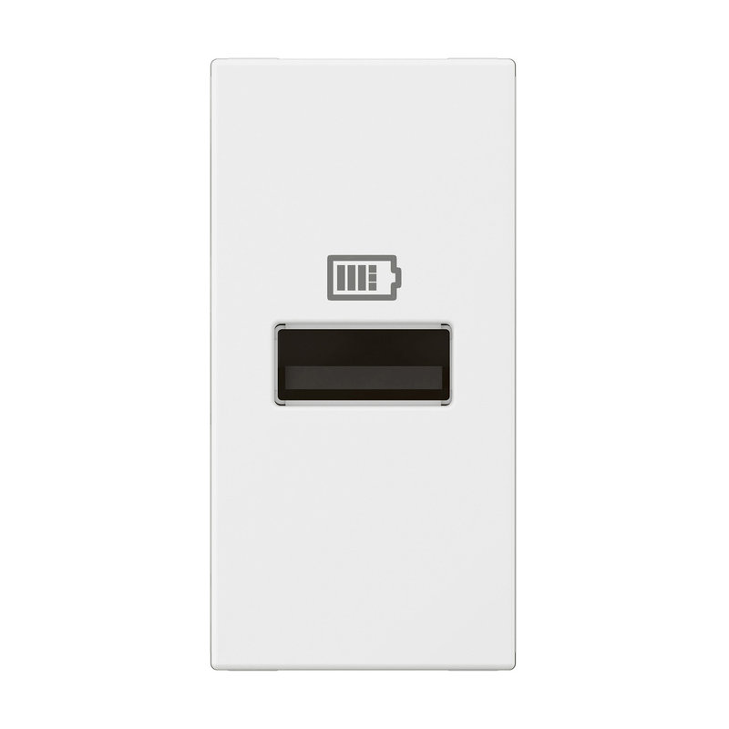 Legrand 571680 - CHARGEUR 1 MODULE 1 PRISE USB TYPE A 15W BLANC