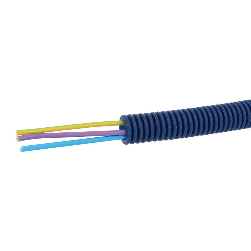Legrand 09015 - Conduit ICTA Chronofil® Ø16mm courant fort 3x1,5mm² bleu/vert/vert-jaune
