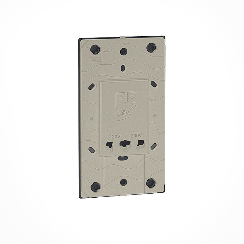 Legrand 572764 - SHAVER 230V / 120-230V WITH EARTH CONNECTOR CHAMPAGNE