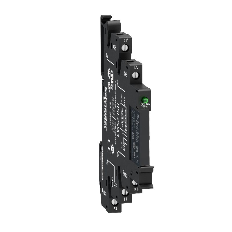 Zelio Relay RSL - relais PCB embrochable monté sur RSL1PVBU