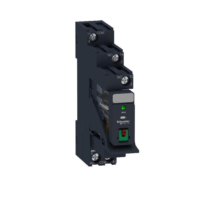 Zelio Relay RXG - relais embroc monté sur embase - RXG12P7PV
