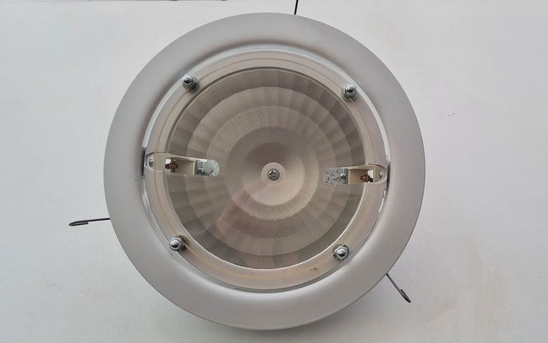 [AL-1603] Encastrer rond blanc orientable RXS7 150W IP20 -sans alimentation-